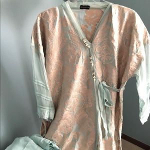 Agha Noor 3 piece dress